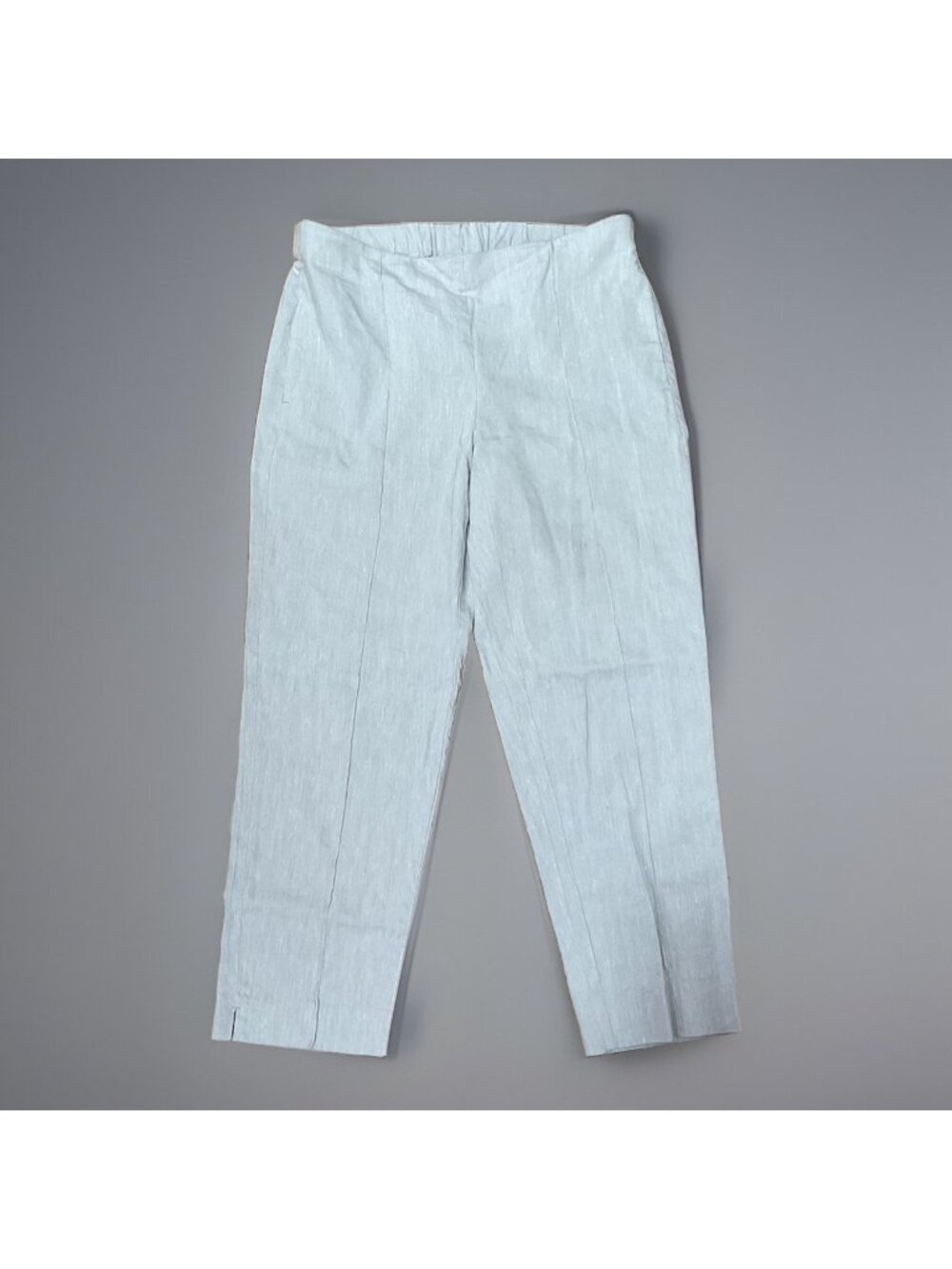 J Jill Linen Stretch Pants Women’s XS Grey J.Jill Designer Cozy Cottagecore